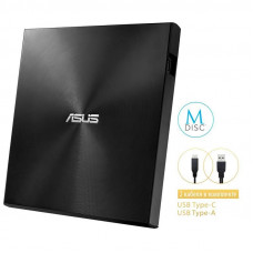 Оптический привод ASUS Привод DVD-RW Asus SDRW-08U9M-U черный USB slim ultra slim M-Disk Mac внешний RTL
