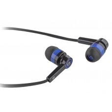 Defender Гарнитура для смартфонов Pulse 420 черный + синий, вставки Defender Pulse 420