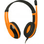 Defender Игровая гарнитура Warhead G-120 черный + оранжевый, кабель 2 м Defender Warhead G-120