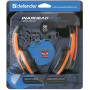 Defender Игровая гарнитура Warhead G-120 черный + оранжевый, кабель 2 м Defender Warhead G-120