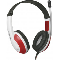 Defender Игровая гарнитура Warhead G-120 красный + белый, кабель 2 м Defender Warhead G-120