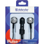 Defender Гарнитура для смартфонов Pulse 427 черный, вставки Defender Pulse 427