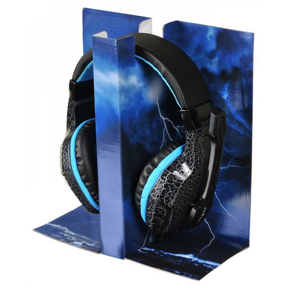 Наушники Oklick Наушники с микрофоном ZEUS HS-L400G черный 1.8м мониторы оголовье (NO-3000 LED)