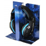 Наушники Oklick Наушники с микрофоном ZEUS HS-L400G черный 1.8м мониторы оголовье (NO-3000 LED)