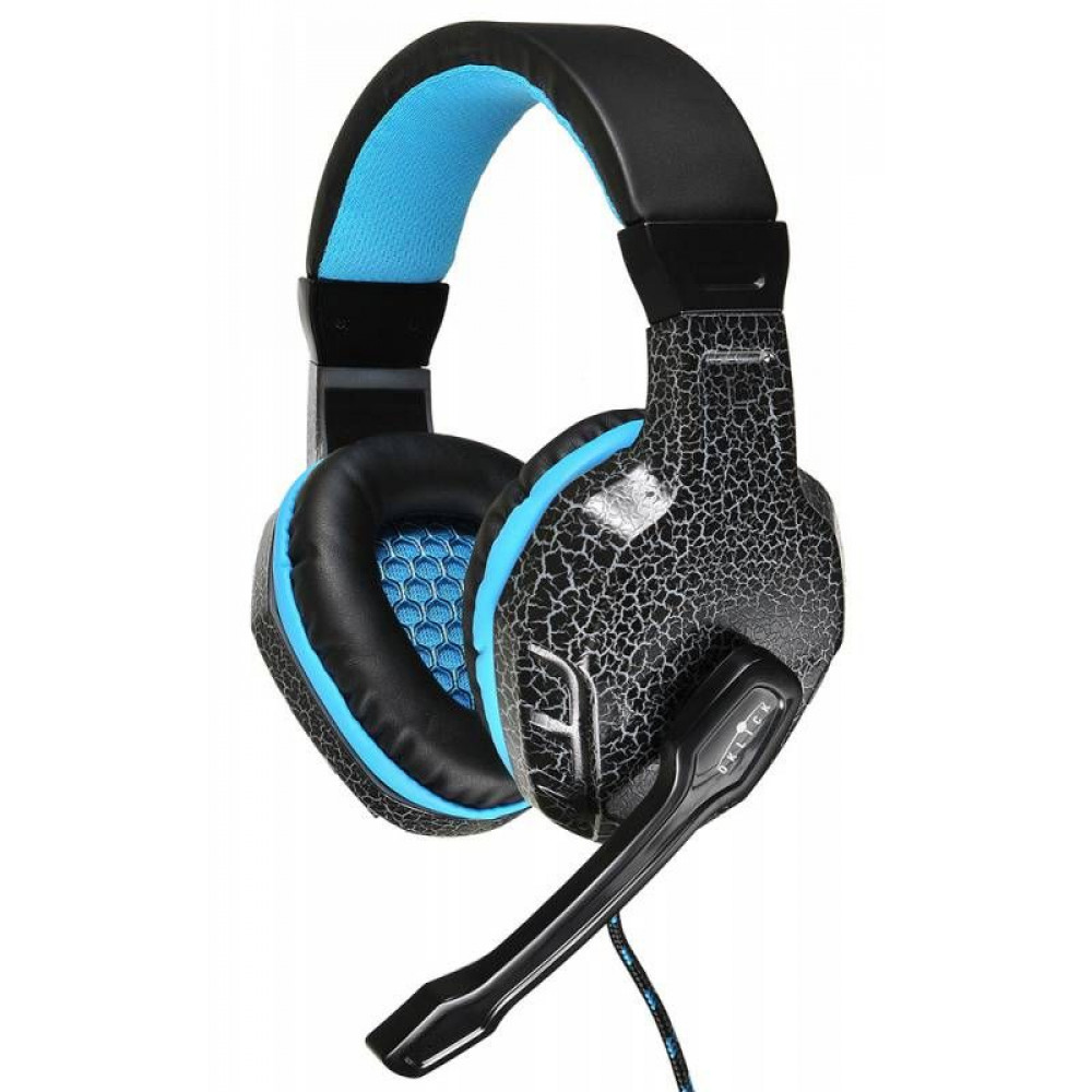 Наушники Oklick Наушники с микрофоном ZEUS HS-L400G черный 1.8м мониторы оголовье (NO-3000 LED)