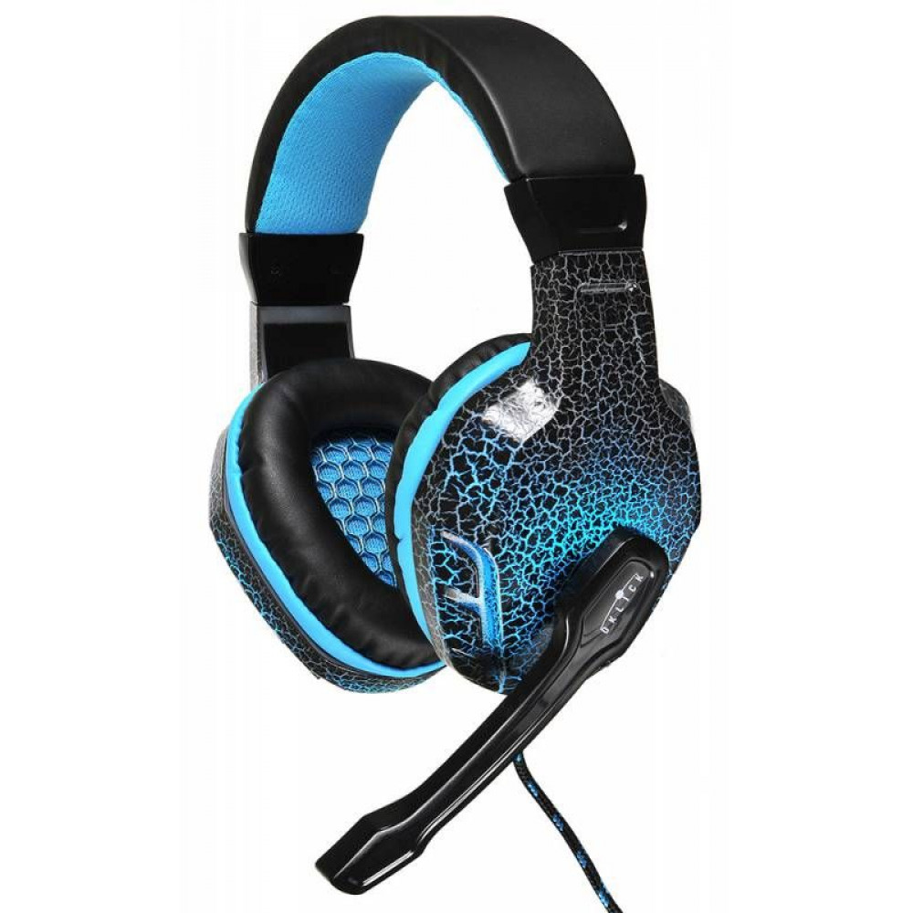 Наушники Oklick Наушники с микрофоном ZEUS HS-L400G черный 1.8м мониторы оголовье (NO-3000 LED)