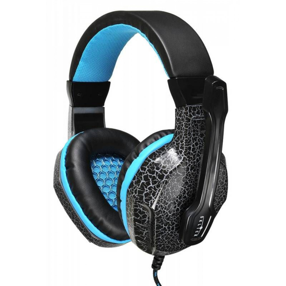 Наушники Oklick Наушники с микрофоном ZEUS HS-L400G черный 1.8м мониторы оголовье (NO-3000 LED)