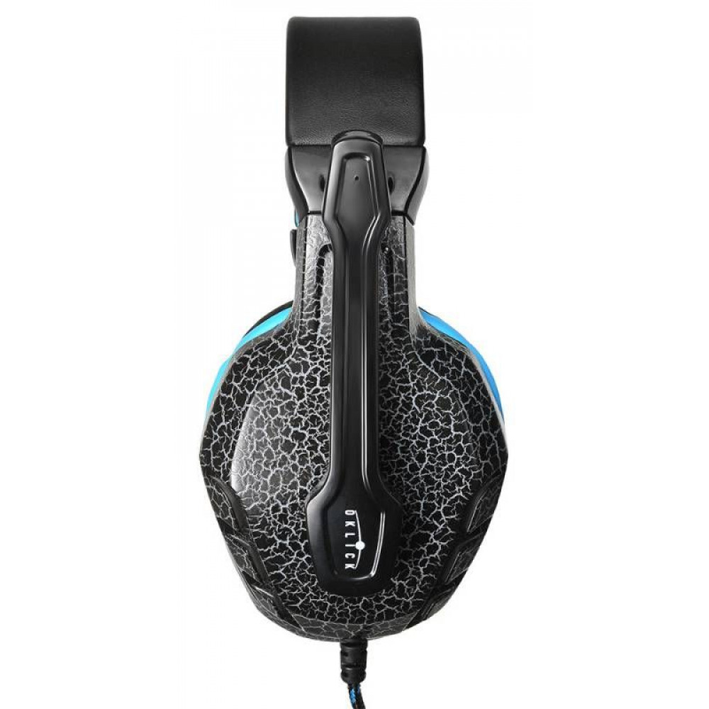 Наушники Oklick Наушники с микрофоном ZEUS HS-L400G черный 1.8м мониторы оголовье (NO-3000 LED)