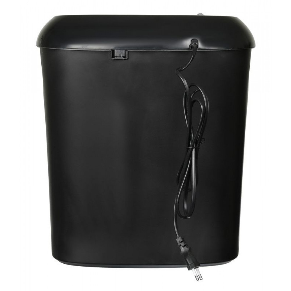 Уничтожитель бумаги Buro Шредер Office BU-S1204D (секр.P-4)/фрагменты/12лист./21лтр./пл.карты/CD
