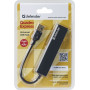Интерфейсная плата Defender Концентратор USB 3.0 DefenderQuadro Express, 4 порта
