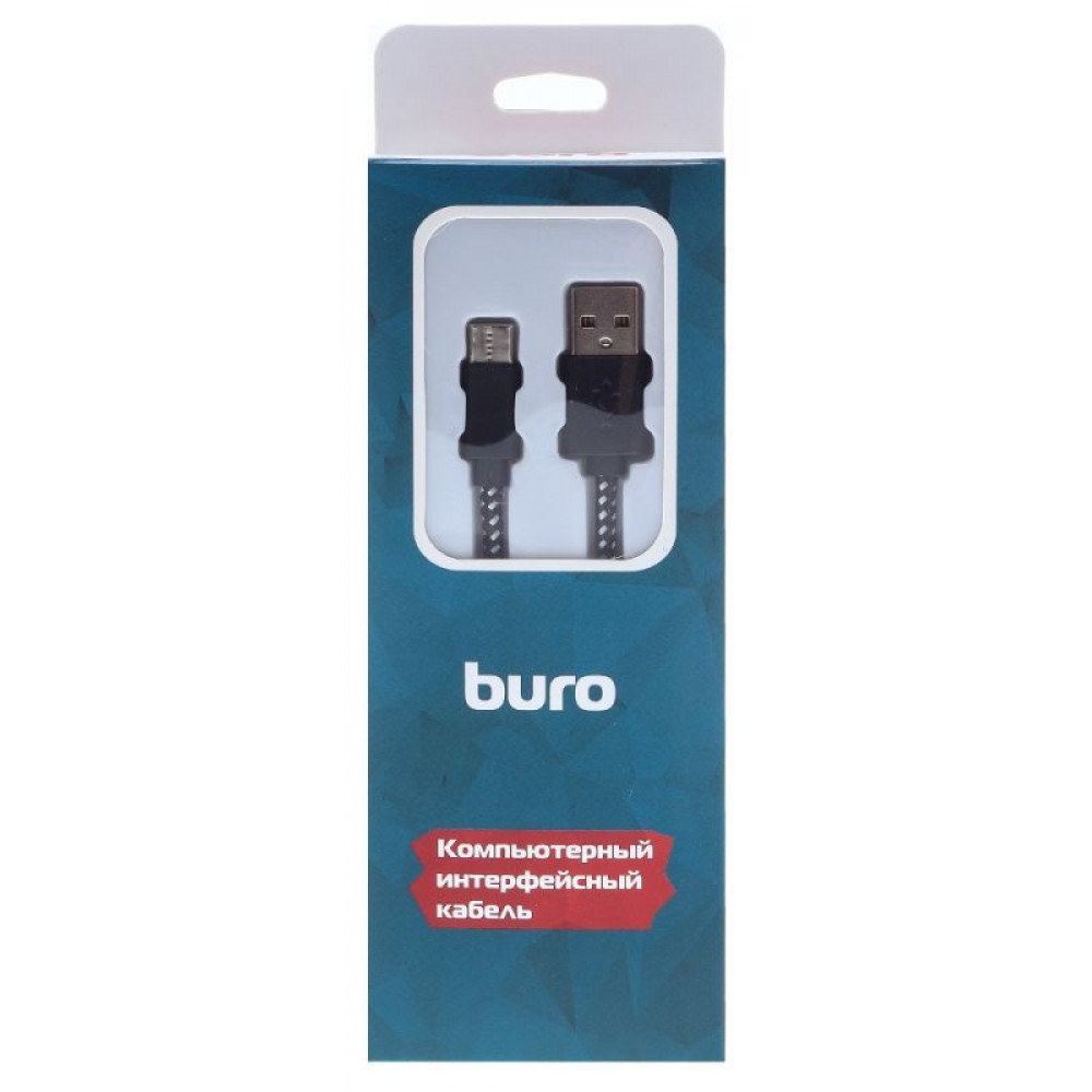 Кабель Buro Кабель USB A(m)-USB Type-C (m) 1м (BHP RET TYPEC1)
