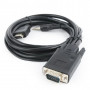 Кабель Cablexpert A-HDMI-VGA-03-6