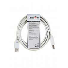 Кабель Telecom USB 2.0 Type-AM - USB 2.0 Type-BM 3м