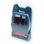 Кабель Buro Кабель аудио-видео HDMI (m)/DVI-D (Dual Link) (m) 1.8м. феррит.кольца Позолоченные контакты чер
