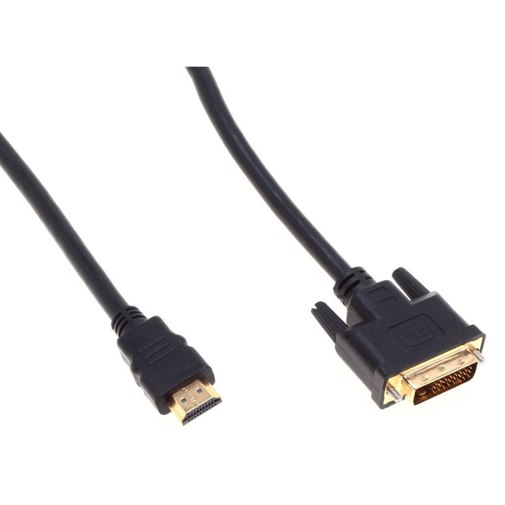 Кабель Buro Кабель аудио-видео HDMI (m)/DVI-D (Dual Link) (m) 1.8м. феррит.кольца Позолоченные контакты чер
