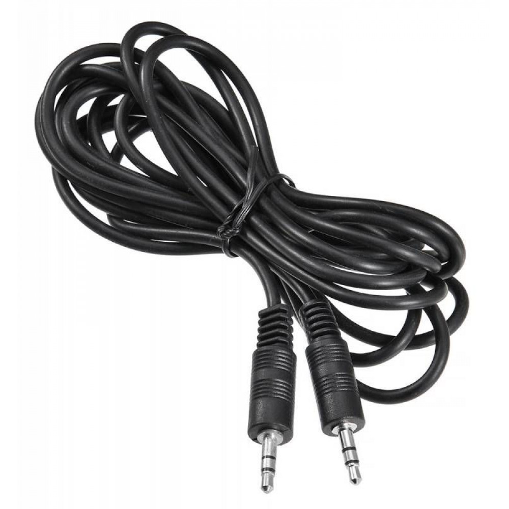 Кабель Buro Кабель соединительный аудио BAAC002-3 Jack 3.5 (m)/Jack 3.5 (m) 3м. черный
