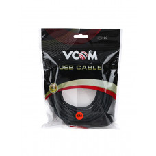 Кабель-адаптер VCOM USB 2.0 Type-AM - USB 2.0 Type-AF 5м