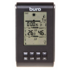 Метеостанция Buro Погодная станция Buro H103G серебристый/черный
