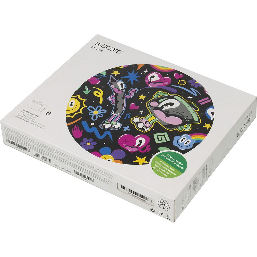 Графический планшет Wacom Intuos CTL-4100WLK-N
