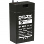 Батарея DELTA серия DT, DT 401, напряжение 4В, емкость 1Ач (разряд 20 часов), макс. ток заряда 0.3А, свинцово-кислотная типа AGM, клеммы вывод под пайку5мм., ДxШxВ 35х22х64мм., 0.1кг., срок службы 5 лет. Delta DT 401 (4V  1Ah)