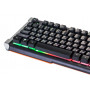 Клавиатура Oklick Клавиатура 717G черный/серый USB Multimedia LED