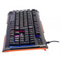 Клавиатура Oklick Клавиатура 717G черный/серый USB Multimedia LED