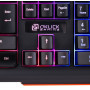 Клавиатура Oklick Клавиатура 717G черный/серый USB Multimedia LED