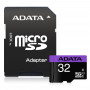 Карта памяти ADATA Premier microSDHC Class 10 UHS-I U1 32GB + SD adapter
