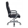 Компьютерное кресло Бюрократ Кресло руководителя CH-S840N/BLACK черный искусственная кожа (пластик серебро)
