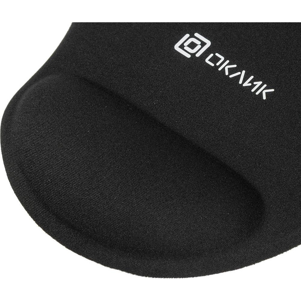 Коврик для мыши Oklick OK-RG0550-BK Мини черный 220x195x20мм Oklick OK-RG0550-BK
