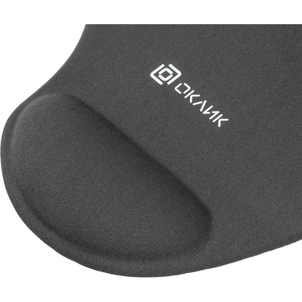 Коврик для мыши Oklick OK-RG0550-GR Мини серый 220x195x20мм Oklick OK-RG0550-GR