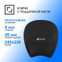 Коврик для мыши Oklick OK-RG0580-BK Мини черный 245x220x24мм Oklick OK-RG0580-BK