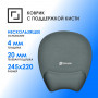 Коврик для мыши Oklick OK-RG0580-GR Мини серый 245x220x24мм Oklick OK-RG0580-GR