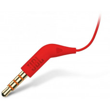 Наушники JBL Гарнитура вкладыши TUNE110 Lifestyle 1.2м красный проводные (в ушной раковине)
