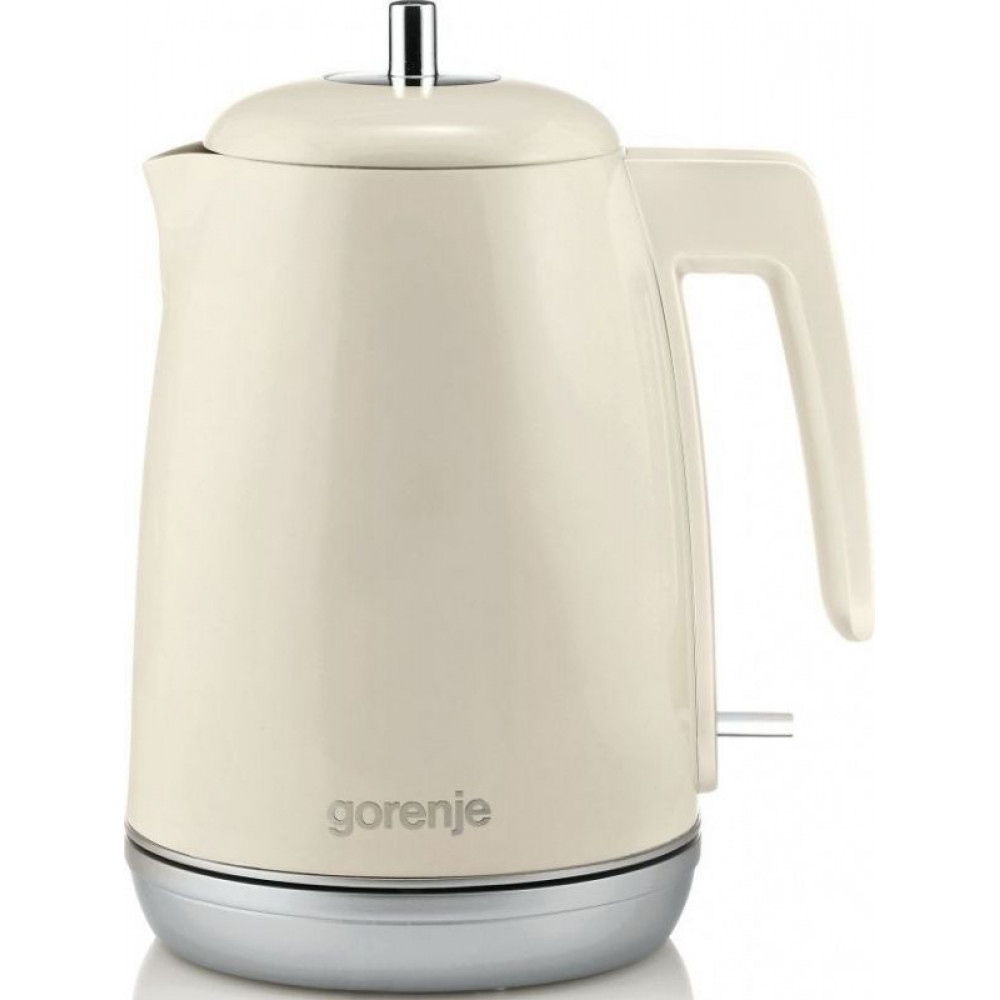 Чайник Gorenje Чайник электрический K15RL 1.7л. 2200Вт бежевый (корпус: металл/пластик)
