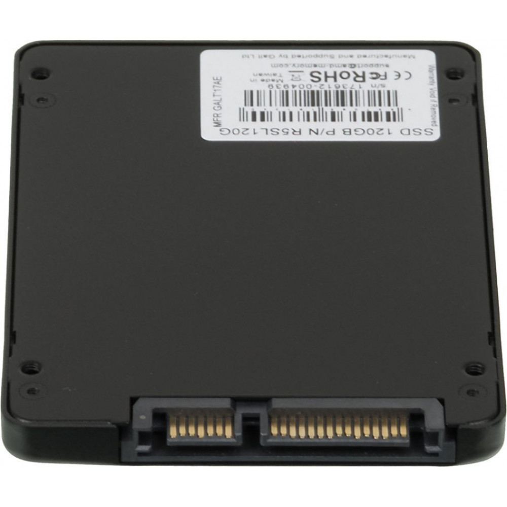 Жесткий диск AMD Жесткий диск SSD 2.5" 120GB Radeon R5 Client SSD R5SL120G SATA 6Gb/s,3D NAND TLC, Retail
