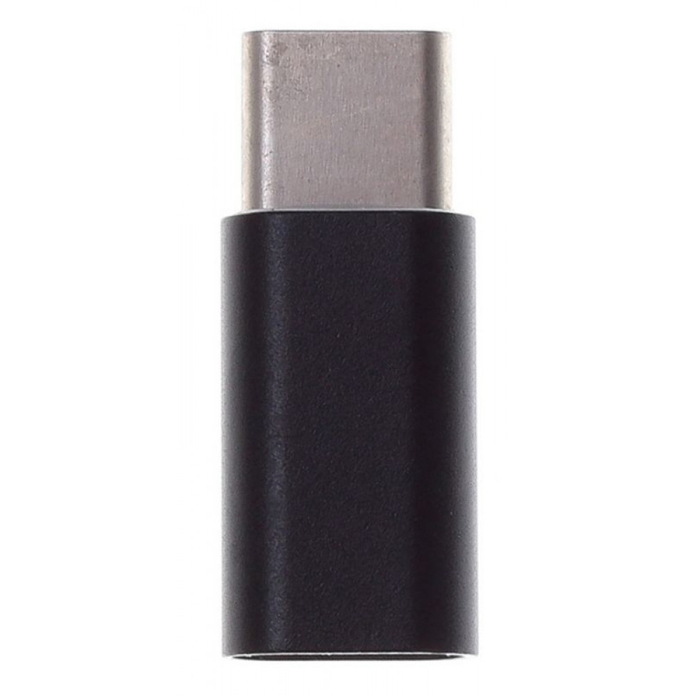 Кабель Buro Переходник USB Type-C (m)-microUSB (f) черный 0.1м (BHP RET TPC-MCR)
