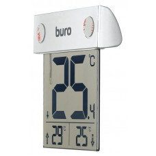 Метеостанция Buro Термометр Buro P-6041 серебристый
