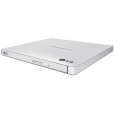 Оптический привод LG Привод DVD-RW GP57EW40 белый USB slim внешний RTL
