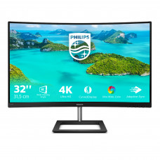 Монитор Philips МОНИТОР 32" Philips 328E1CA/00 Black (4K, VA, изогнутый, 3840x2160, 4 ms, 178°/178°, 250 cd/m, 2500:1, +2xHDMI 2.0,DP)
