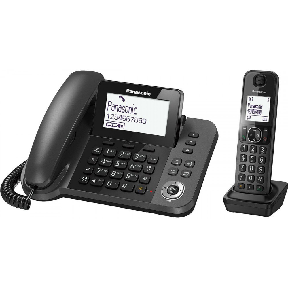 Радиотелефон Panasonic KX-TGF310 Black