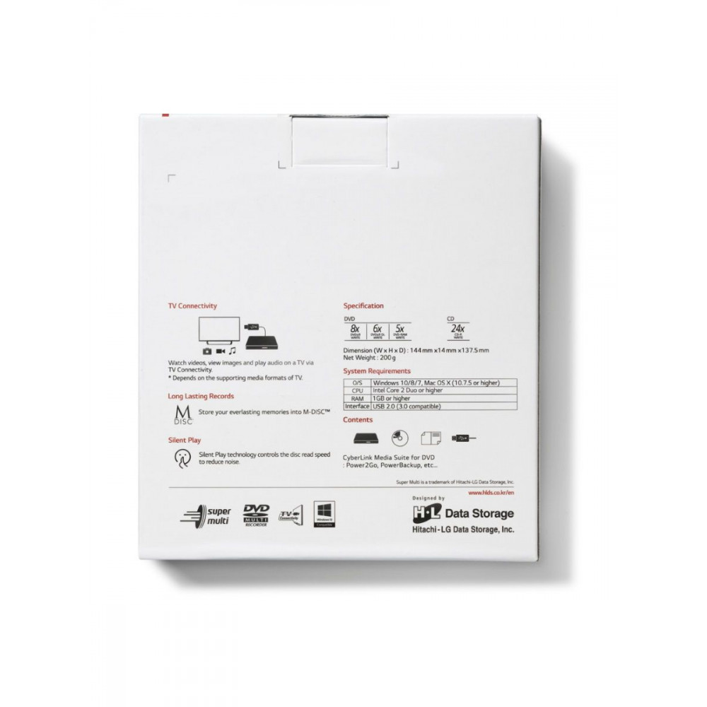 Оптический привод LG GP60NS60.AUAE12S
