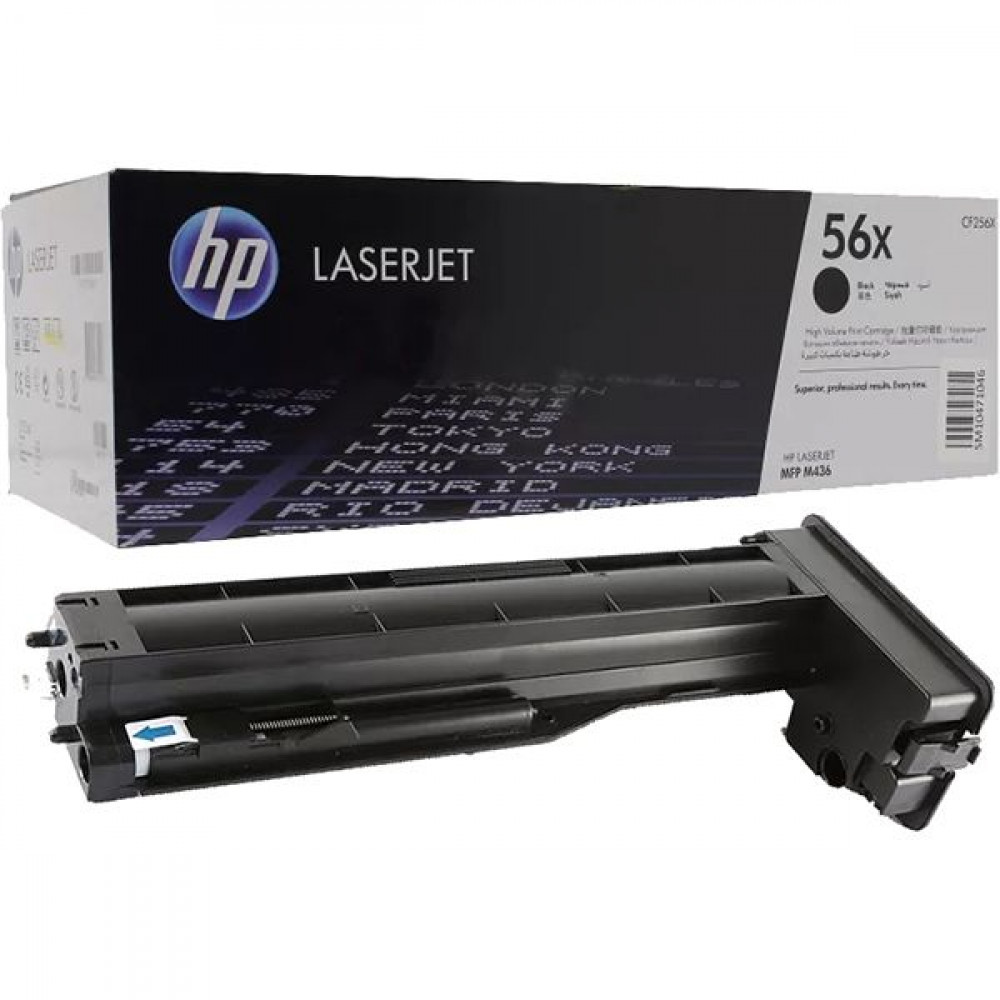 Тонер-картридж HP 56X Black Original LaserJet (CF256X)
