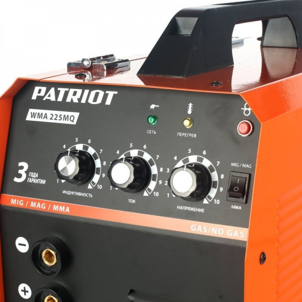 Сварочный инвертор Patriot WMA 225MQ 605301755
