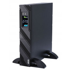 ИБП Powercom SMART KING PRO+ 1000VA / 800W, Rack/Tower, IEC, LCD, Serial+USB, USB, SmartSlot