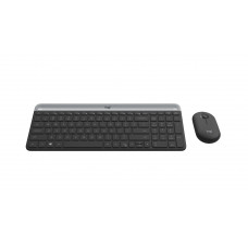 Комплект (клавиатура + мышь) Logitech MK470 Slim Wireless Graphite