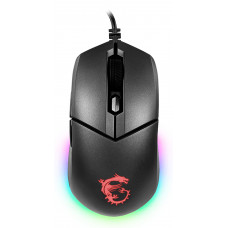 Компьютерная мышь MSI Мышь Clutch GM11 черный оптическая (5000dpi) USB (6but)
