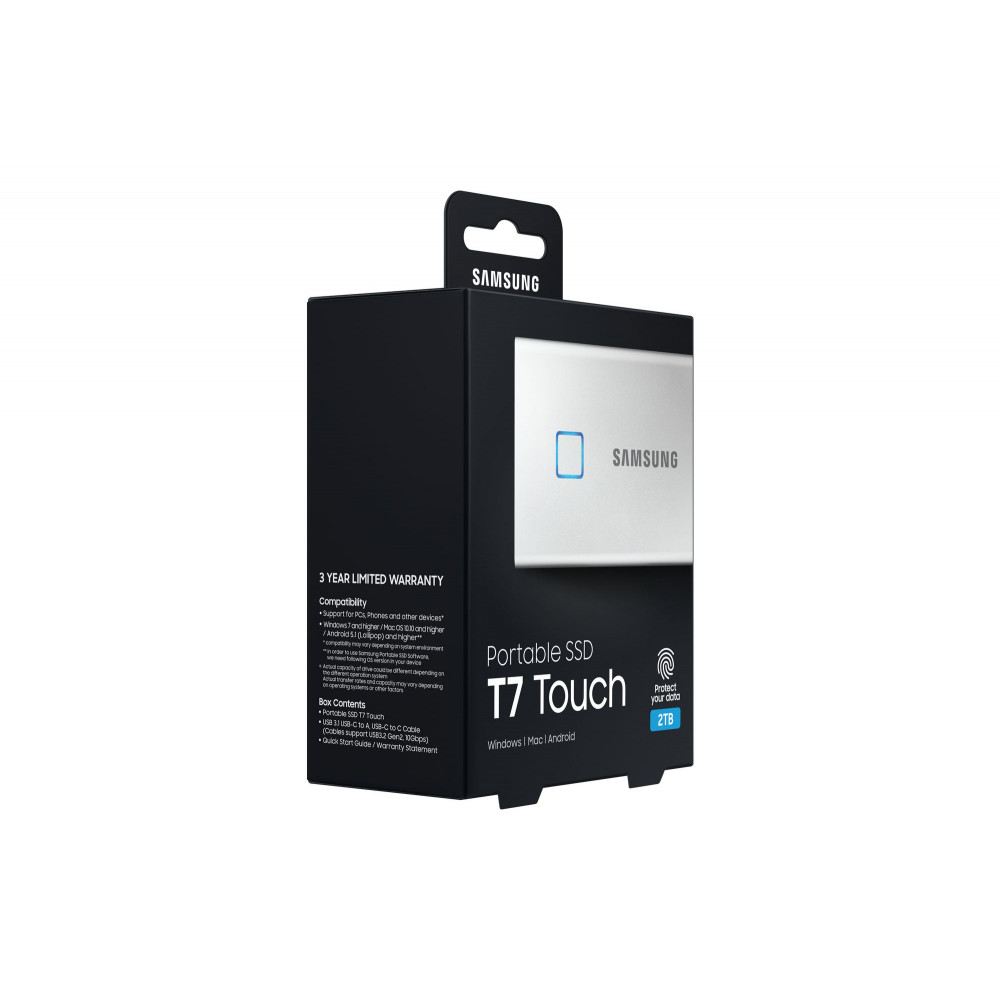 Внешние HDD и SSD Samsung T7 Touch 2000GB (MU-PC2T0SWW)