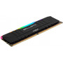 Модуль памяти Crucial BL16G32C16U4BL DDR 4 DIMM 16GB PC25600, 3200MHz, Ballistix Black RGB
