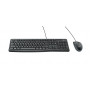 Комплект (клавиатура + мышь) Logitech Клавиатура + мышь Desktop MK120 Black